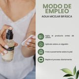 Agua micelar bifásica 120ml - Todo tipo de piel