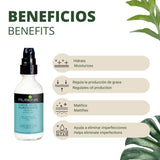 Crema Facial PURIFICANTE, Piel mixta a grasa (acné) - 60ml