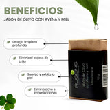 Jabón de Olivo con Avena y Miel - 100g
