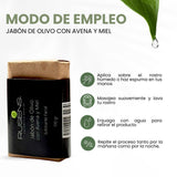 Jabón de Olivo con Avena y Miel - 100g