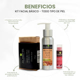 KIT FACIAL BÁSICO, Todo tipo de piel