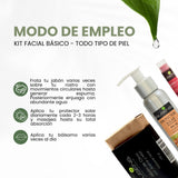 KIT FACIAL BÁSICO, Todo tipo de piel