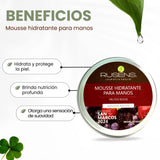 Mousse Hidratante para Manos Frutos Rojos