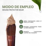 Mousse Protector Solar - Color Canela