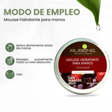 Mousse Hidratante para Manos Frutos Rojos