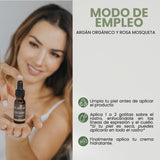 Renovador Facial de Argán Orgánico y Rosa Mosqueta – Anti-edad - 15ml