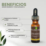 Renovador Facial de Argán Orgánico y Rosa Mosqueta – Anti-edad - 15ml