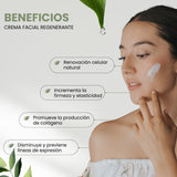 Crema Facial REGENERANTE, +25 años piel normal a mixta - 60ml
