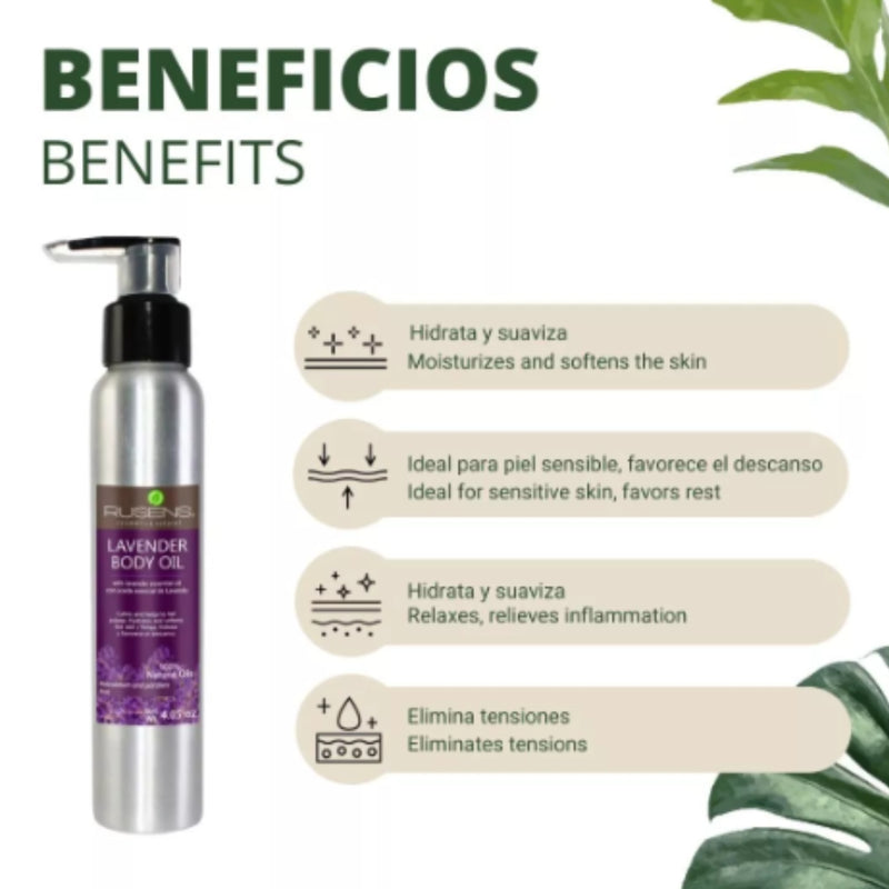 Aceite Corporal Lavanda - 120ml