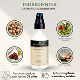 Crema Facial REGENERANTE, +25 años piel normal a mixta - 60ml