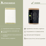 Jabón Vegetal de Carbón Activado - 100g