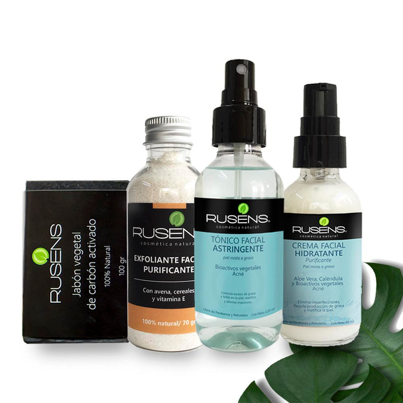 KIT ANTI-ACNÉ PIEL Mixta/Grasa + Exfoliante