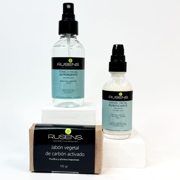 KIT ANTIACNÉ BÁSICO PIEL MIXTA/GRASA