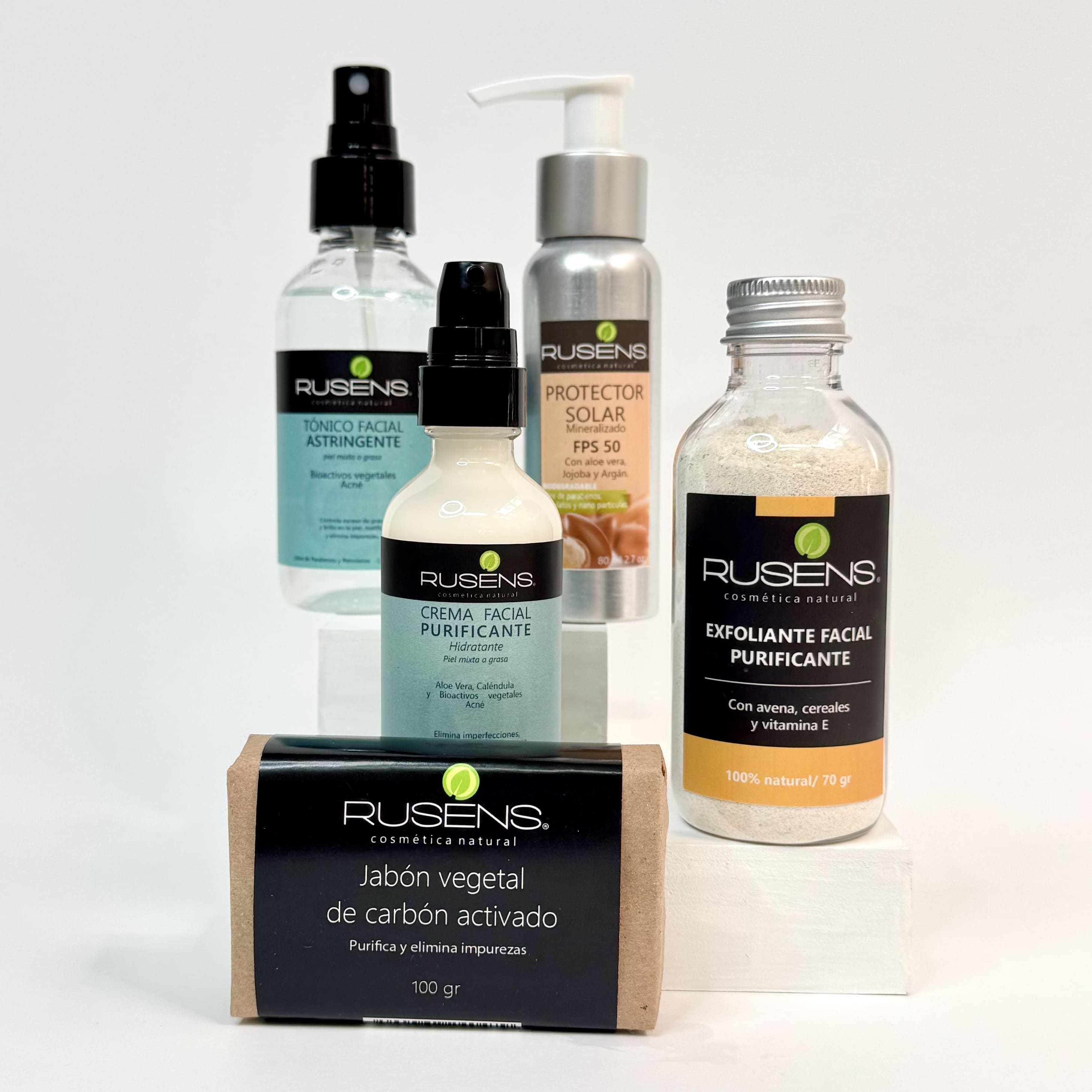 KIT ANTI-ACNÉ + EXFOLIANTE + FPS