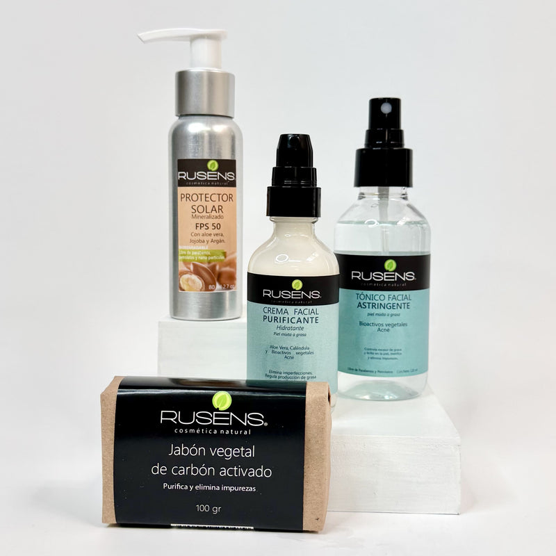 KIT ANTI-ACNÉ + FPS PIEL Mixta/Grasa