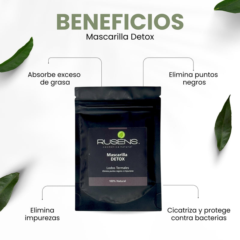 Mascarilla DETOX / Lodos Termales