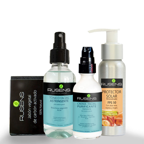 KIT ANTI-ACNÉ + FPS PIEL Mixta/Grasa